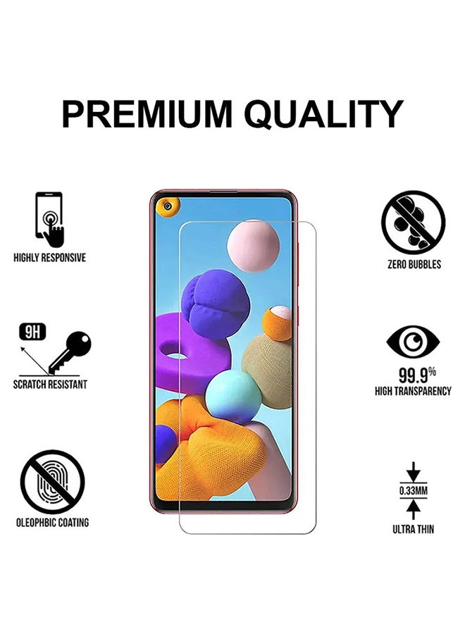 Theodor Tempered Glass Screen Protector For Samsung Galaxy M11 Clear - Image 2