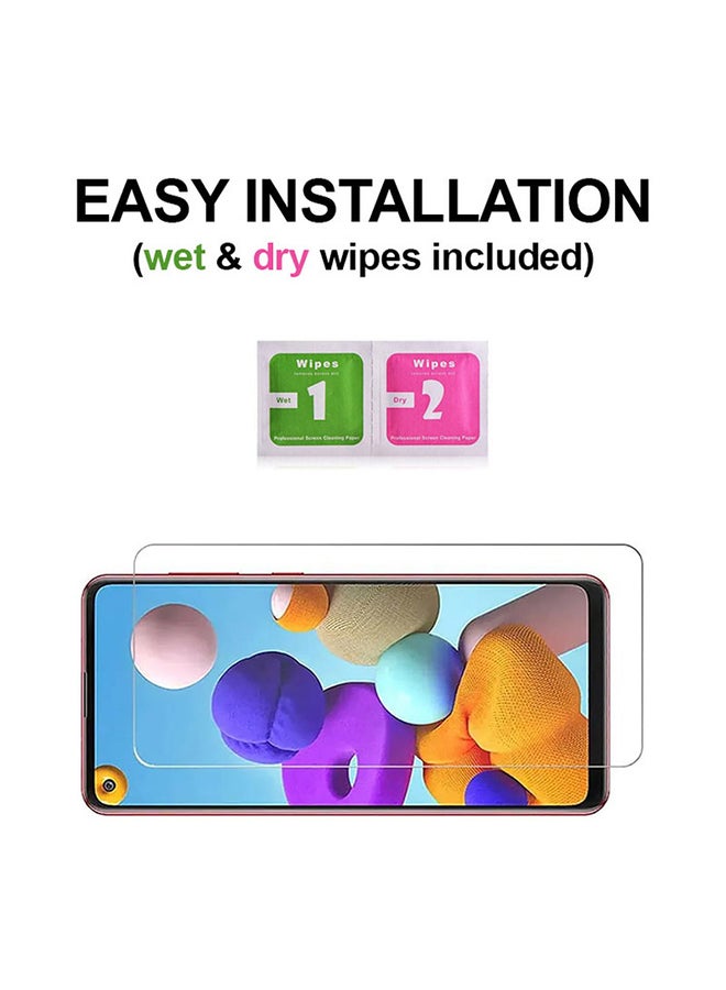 Theodor Tempered Glass Screen Protector For Samsung Galaxy M11 Clear - Image 3