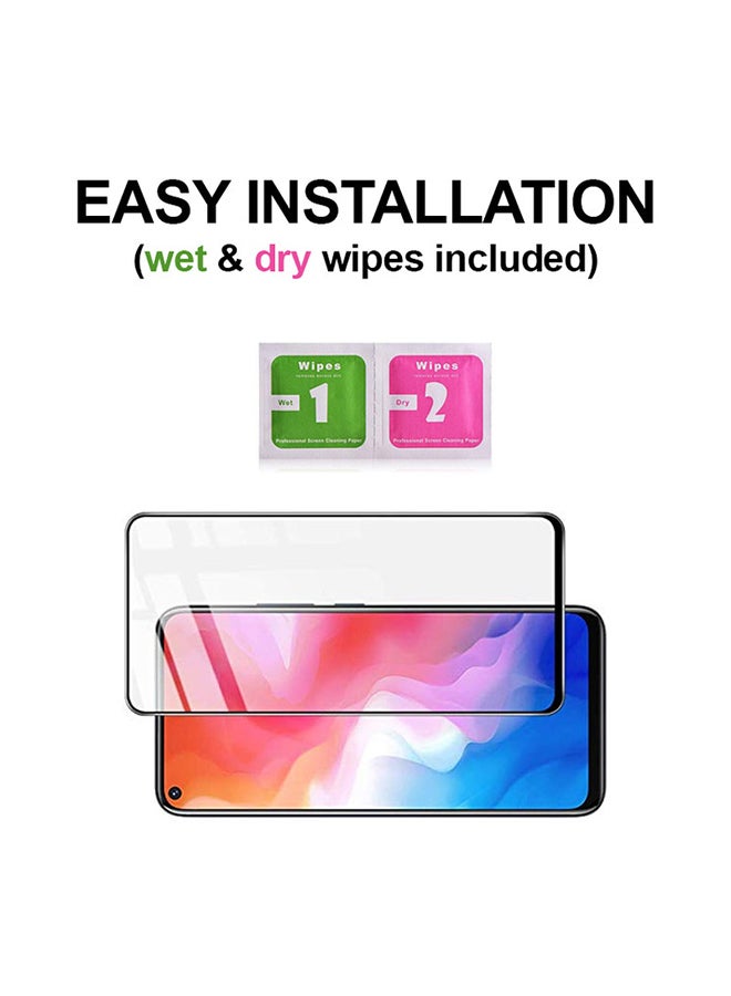 ثيودور لاصقة حماية للشاشة من الزجاج المقوى لهاتف فيفو Y30 أسود - Image 3