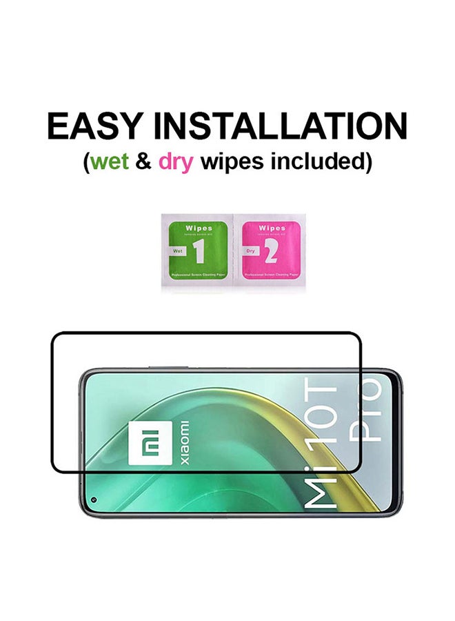 Theodor Tempered Glass Screen Protector For Xiaomi Mi 10T Pro Black - Image 3