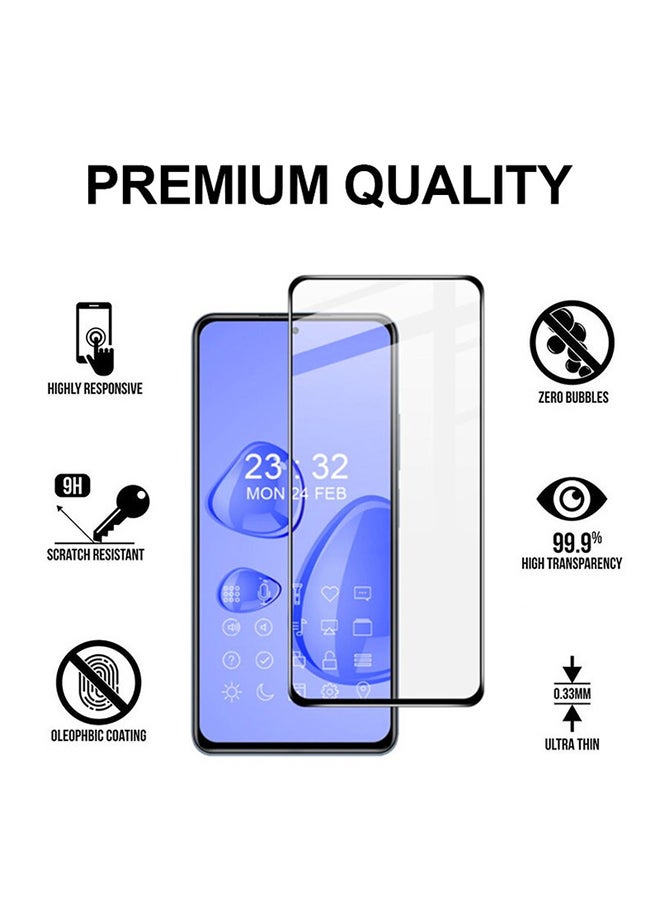 Theodor Tempered Glass Screen Protector For Xiaomi Poco F3 Black - Image 2