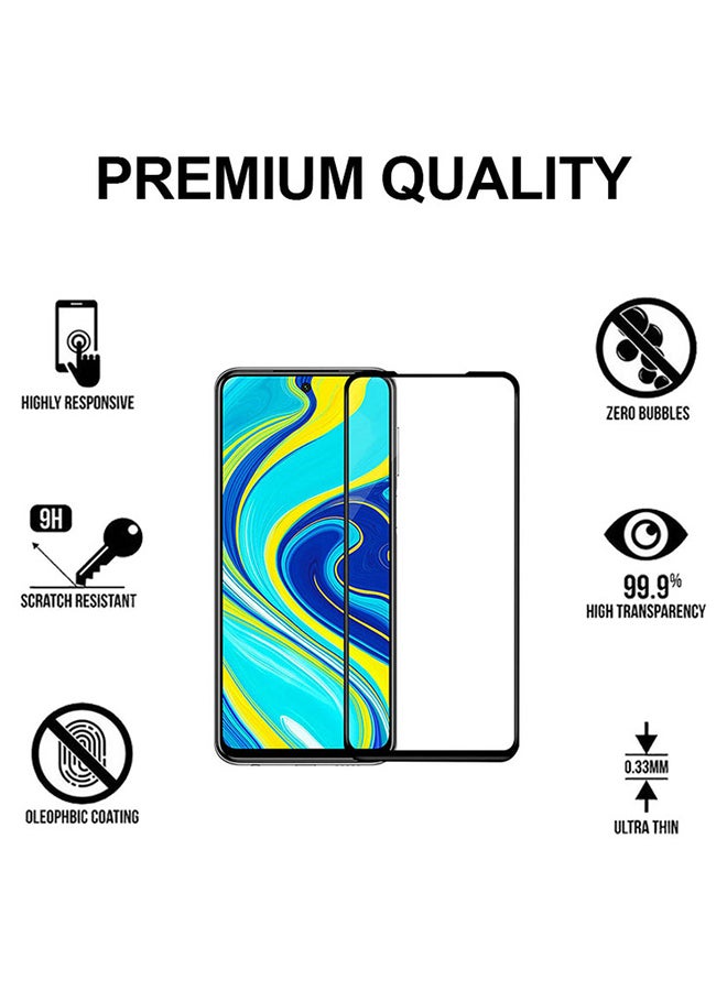 Theodor Tempered Glass Screen Protector For Xiaomi Redmi Note 9 Pro Black - Image 2