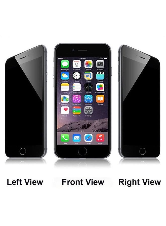 Theodor Privacy Anti-Spy Tempered Glass Screen Protector For iPhone 8 Black - Image 2