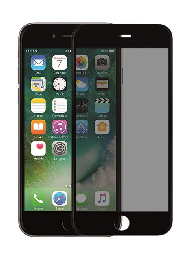 Theodor Privacy Anti-Spy Tempered Glass Screen Protector For iPhone SE 2020 Black - Image 1