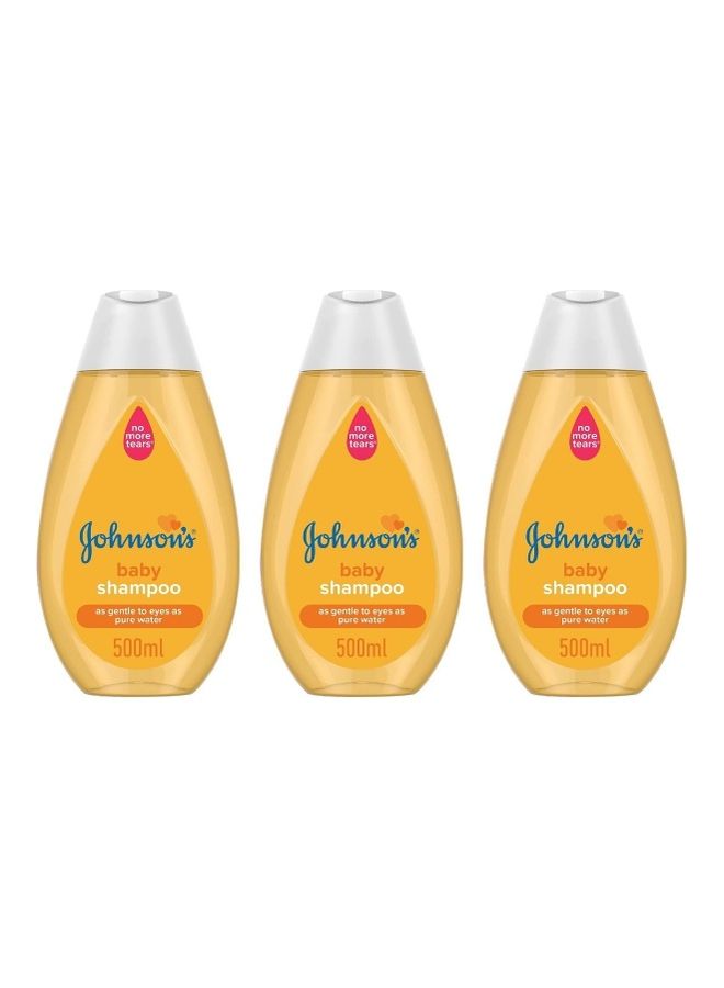 Johnson's - 3-Piece No More Tears Baby Shampoo Set - Image 1