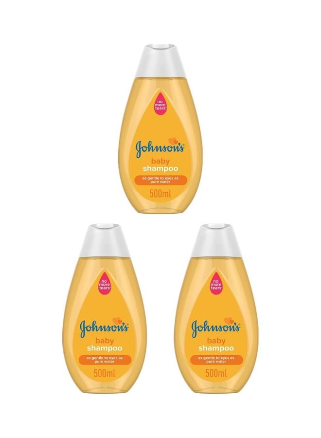 Johnson's - 3-Piece No More Tears Baby Shampoo Set - Image 1