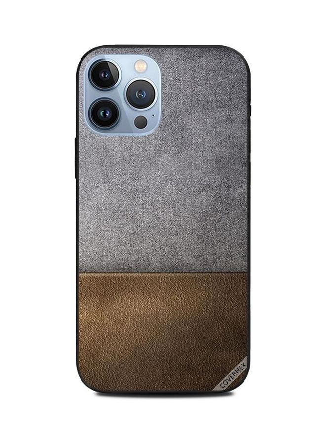 Covernex Leather Printed Protective Case Cover For Apple iPhone 13 Pro Max Multicolour - Image 1