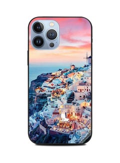 Lights On In Houses Printed Protective Case Cover For Apple iPhone 13 Pro Max Multicolour