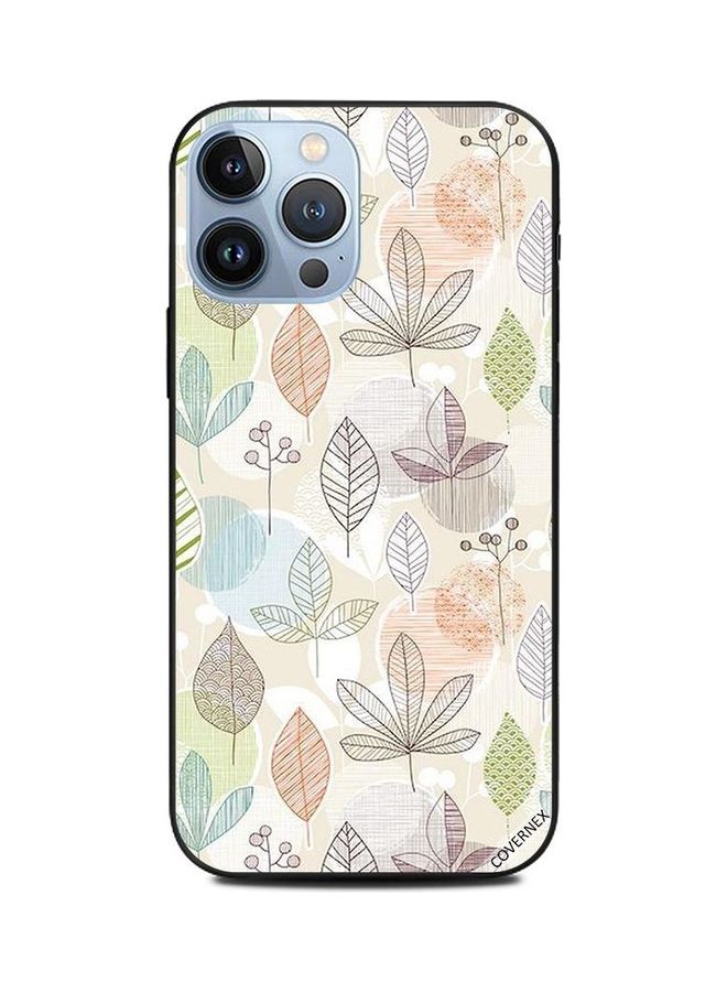 Covernex Protective Case Cover For Apple iPhone 13 Pro Max Light Leave Pattern - Image 1
