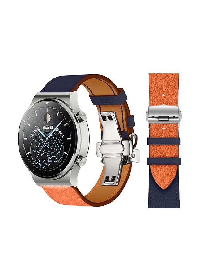 بيرفيي سوار بديل من الجلد الطبيعي لساعة هواوي GT2 برو - Image 1