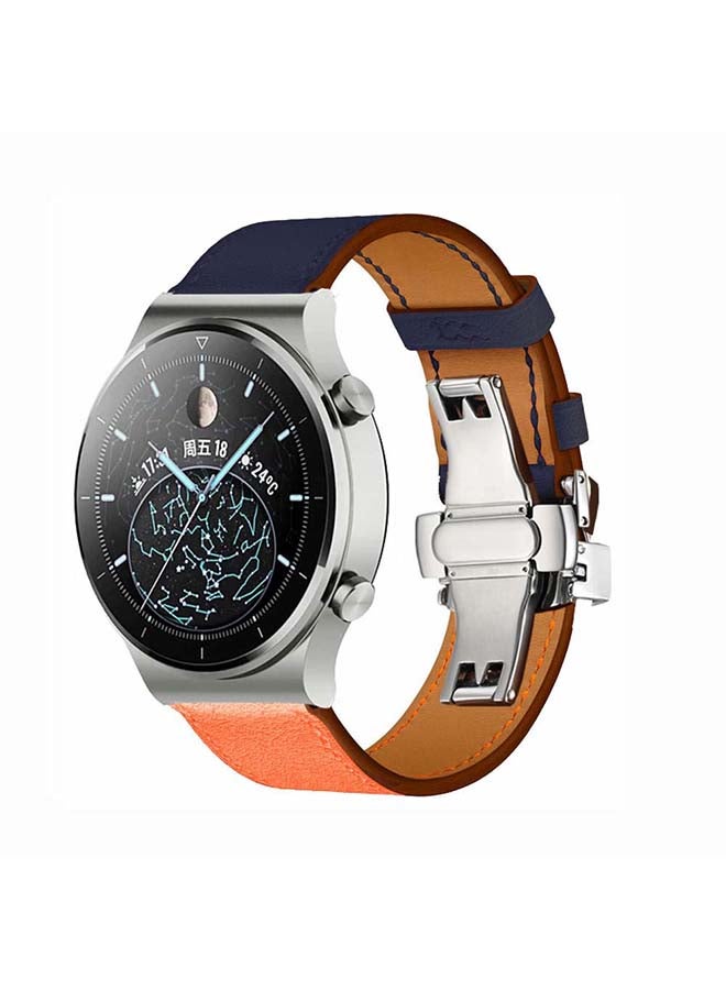 بيرفيي سوار بديل من الجلد الطبيعي لساعة هواوي GT2 برو - Image 2