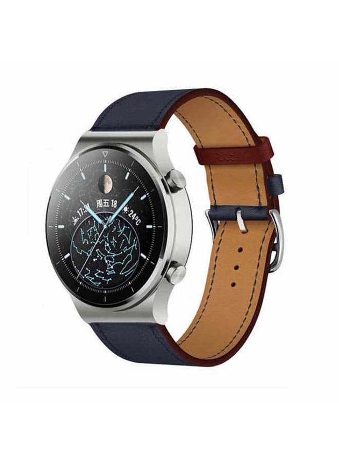 Perfii Replacement Band For Huawei Watch GT2 Pro Indigo Cream - Image 2