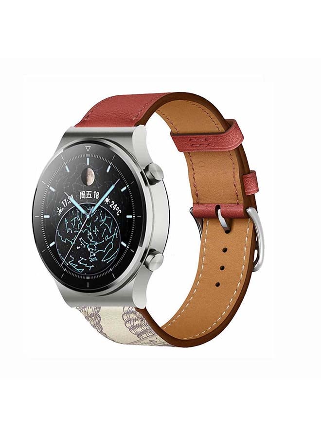 Perfii - Replacement Band For Huawei Watch GT2 Pro Brique Beton - Image 1
