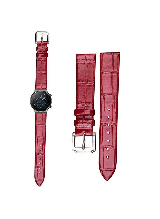 Perfii Replacement Band For Huawei Watch GT2 Pro Red - Image 1