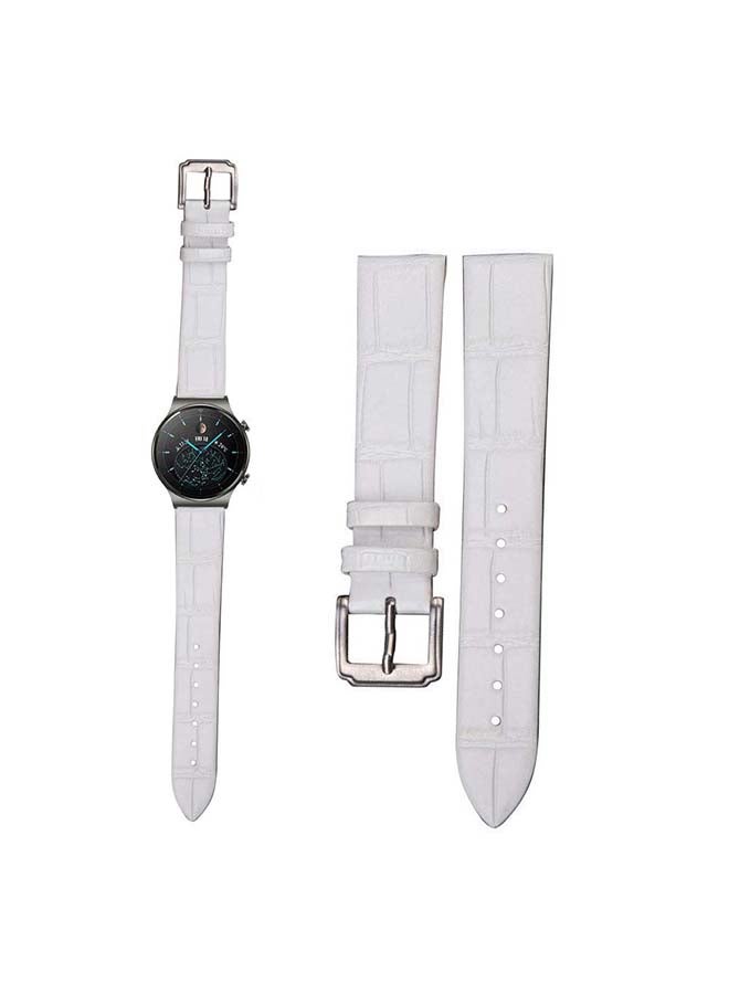 Perfii Replacement Band For Huawei Watch GT2 Pro White - Image 1