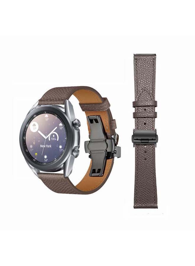 Perfii Replacement Band For Samsung Galaxy Watch3 Gray Lines - Image 1