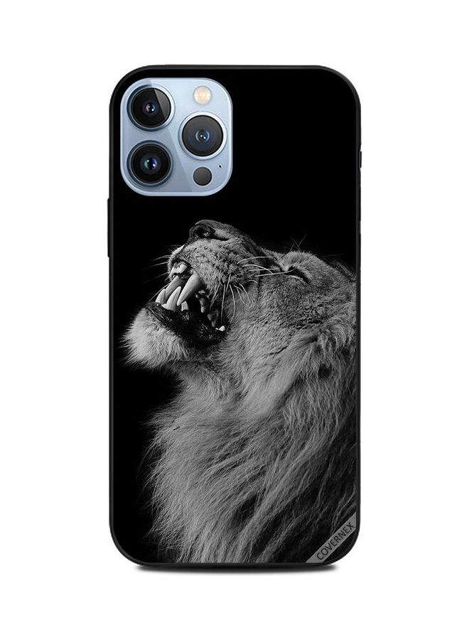 Covernex Apple iPhone 13 Pro Max Protective Case Cover Printed Featuring Rejoicing Lion DESIGN_0350 - Image 1