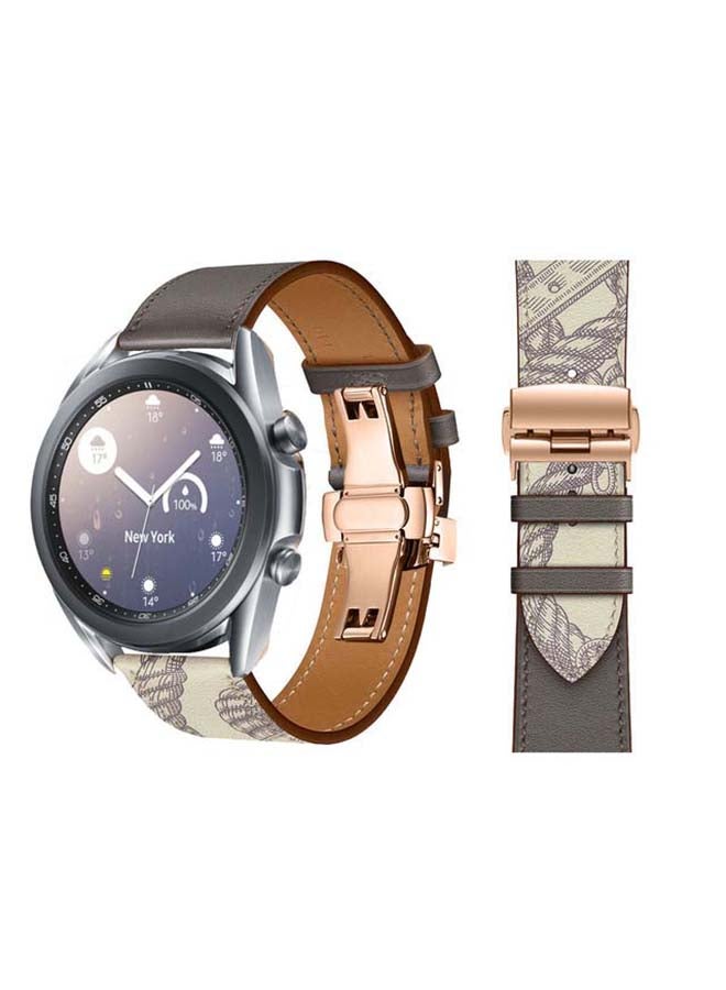 بيرفيي سوار بديل لساعة سامسونج جالاكسي 3 . لون رمادي بيتون - Image 1