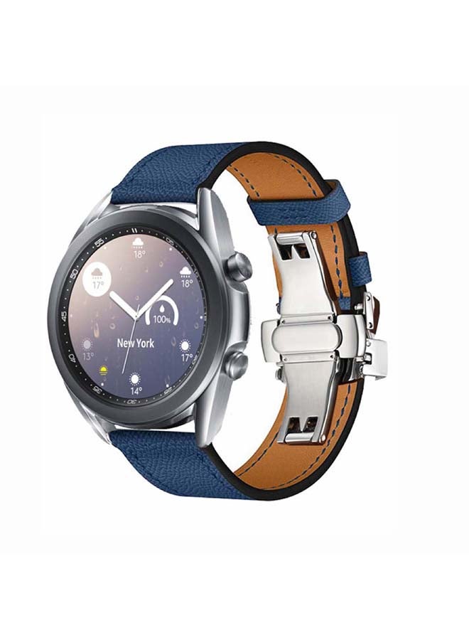 Perfii Replacement Band For Samsung Galaxy Watch3 Royal Blue - Image 2