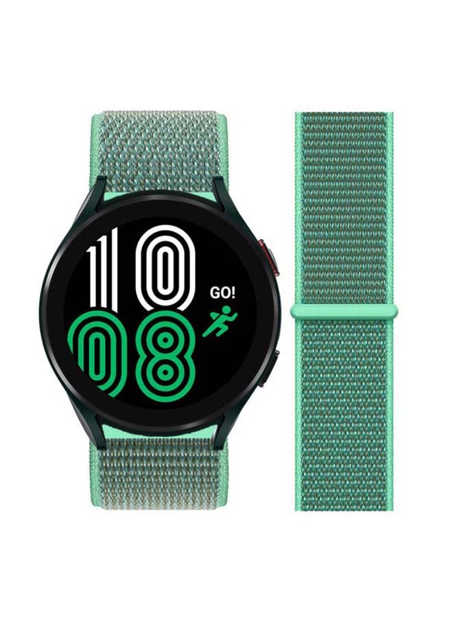 Perfii Replacement Nylon Loop Band 20mm For Samsung Galaxy Watch4 40/44mm Spearmint - Image 1