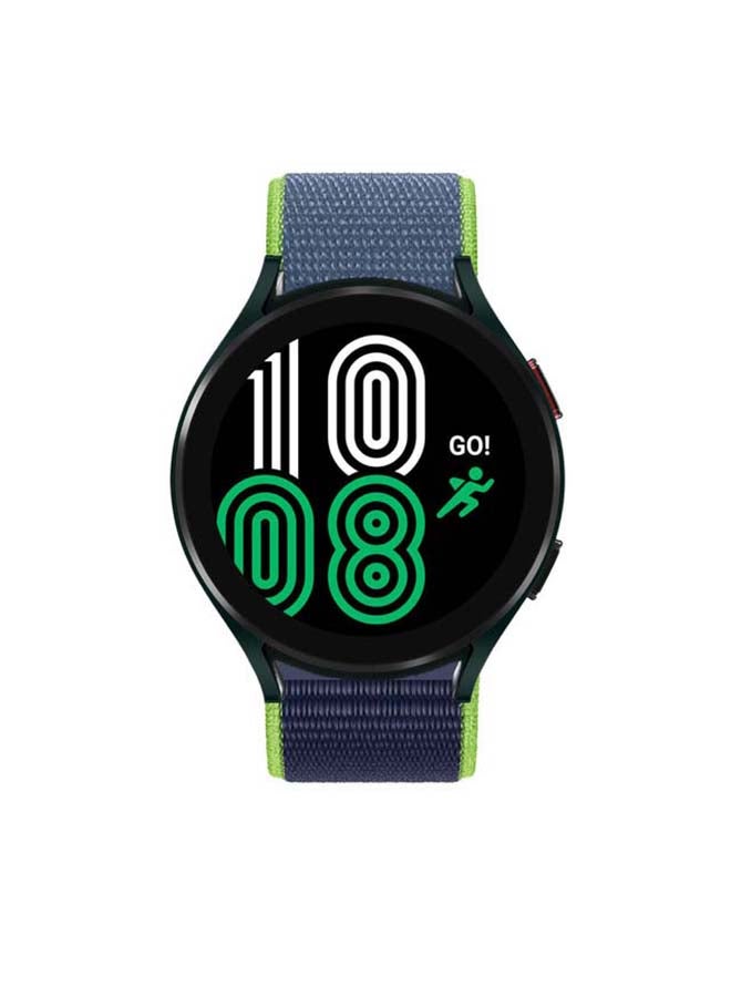 Perfii Replacement Nylon Loop Band 20mm For Samsung Galaxy Watch4 40/44mm Neon Lime - Image 2