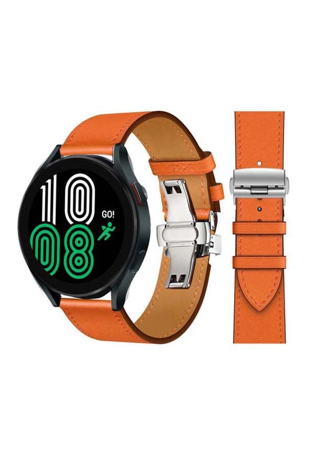 Perfii Replacement Band For Samsung Galaxy Watch4 Orange Swift - Image 1