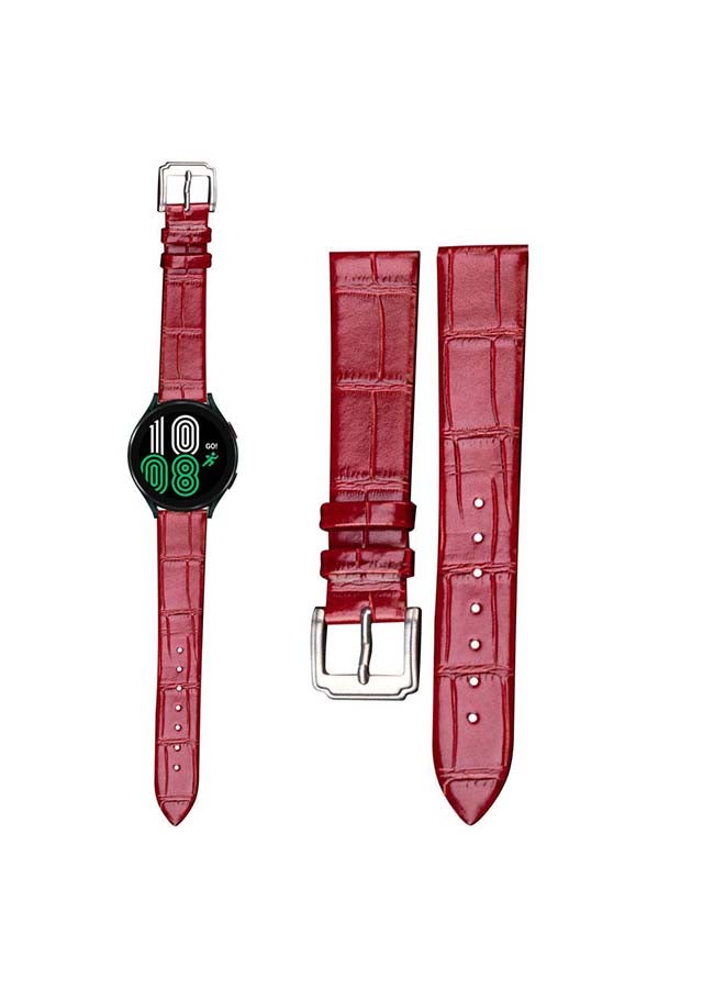 بيرفيي سوار بديل لساعة سامسونج جالاكسي 4. أحمر - Image 1