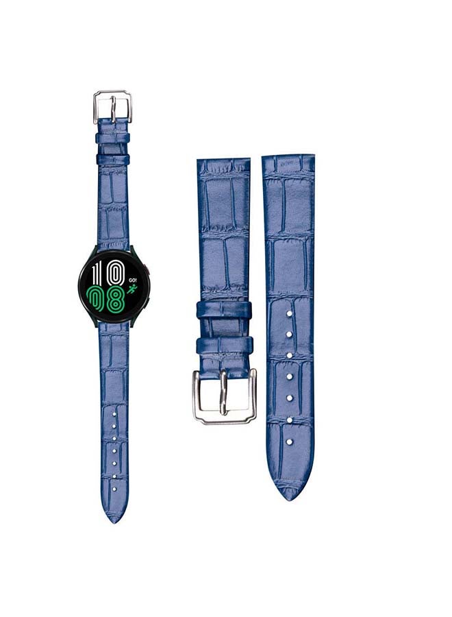 Perfii Replacement Band For Samsung Galaxy Watch4 Royal Blue - Image 1