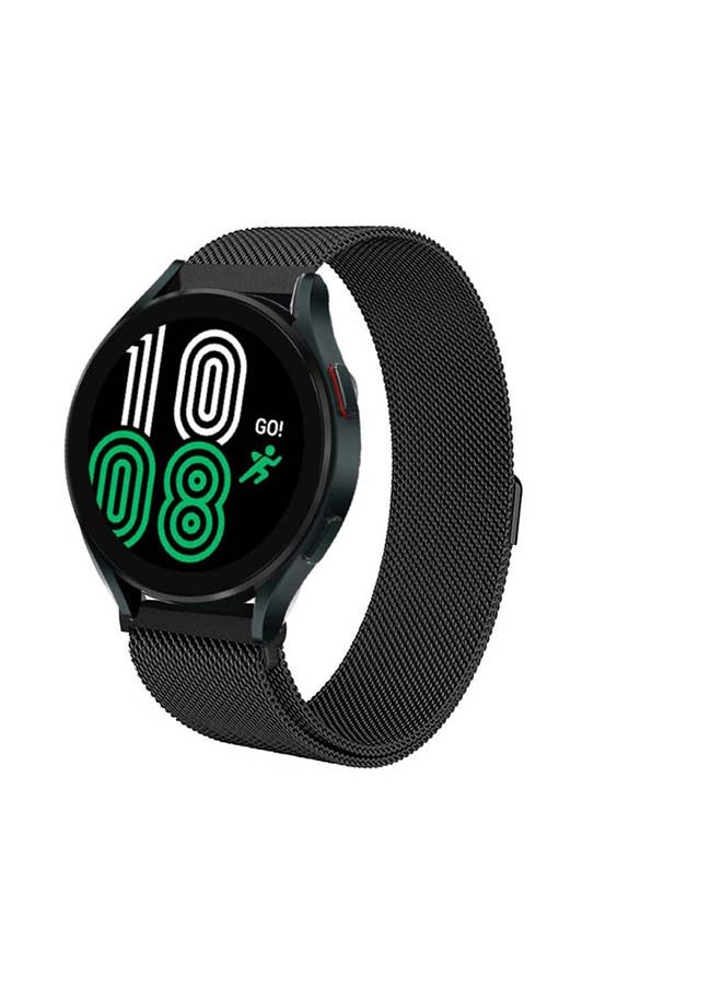 Perfii Replacement Band For Samsung Galaxy Watch 4 Black/Red - Image 2