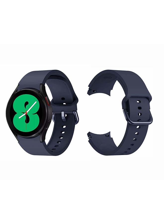 بيرفيي سوار بديل لساعة سامسونج جالاكسي 4 أزرق ميدنايت - Image 2