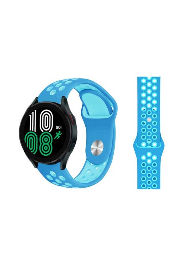 Perfii Replacement Band For Samsung Galaxy Watch4 Blue/Light Blue - Image 1