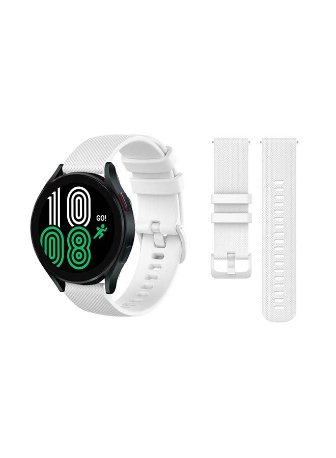 بيرفيي سوار بديل لساعة سامسونج جالاكسي 4. أبيض - Image 1