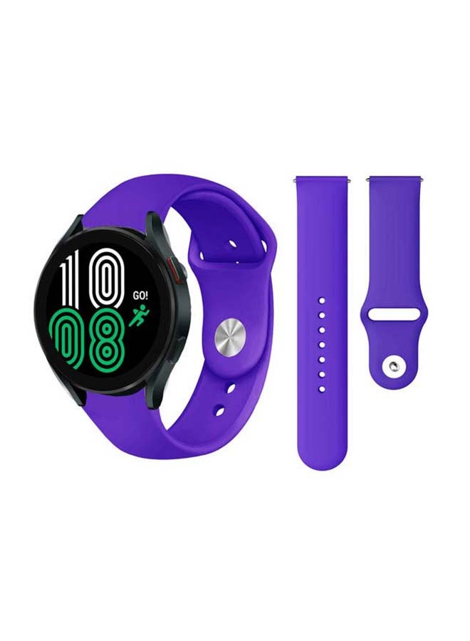 Perfii Replacement Band For Samsung Galaxy Watch4 Purple - Image 1