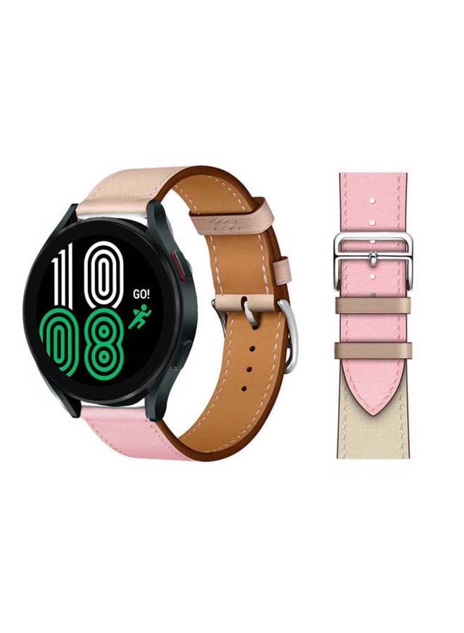 Perfii Replacement Band For Samsung Galaxy Watch4 Rose Sakura - Image 1