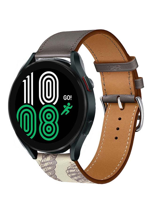 Perfii Replacement Band For Samsung Galaxy Watch4 Grey Beton  - Image 2