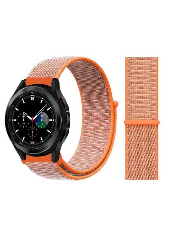 Perfii Replacement Band For Samsung Galaxy Watch4 Spicy Orange - Image 1