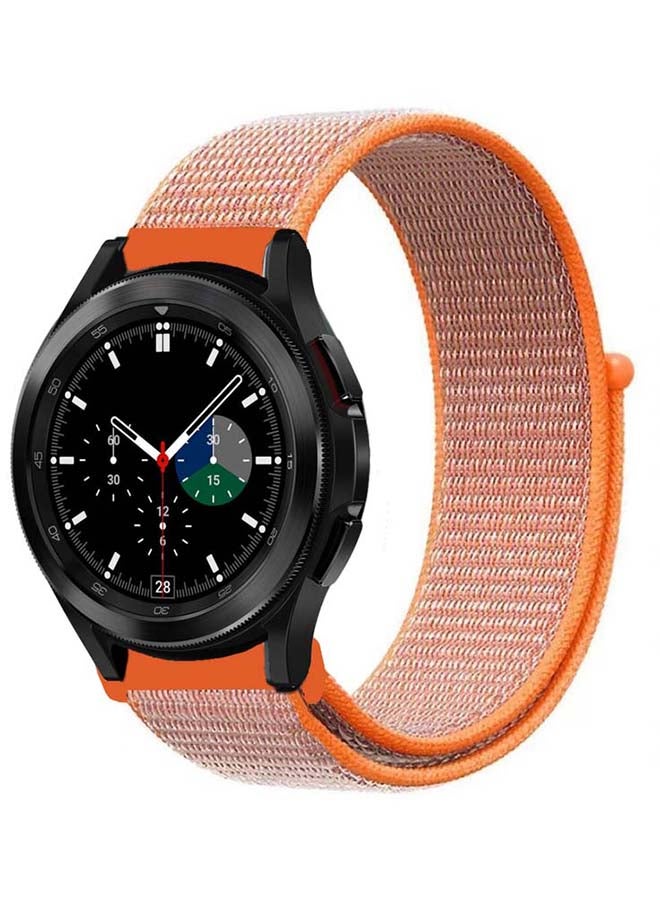 Perfii Replacement Band For Samsung Galaxy Watch4 Spicy Orange - Image 2