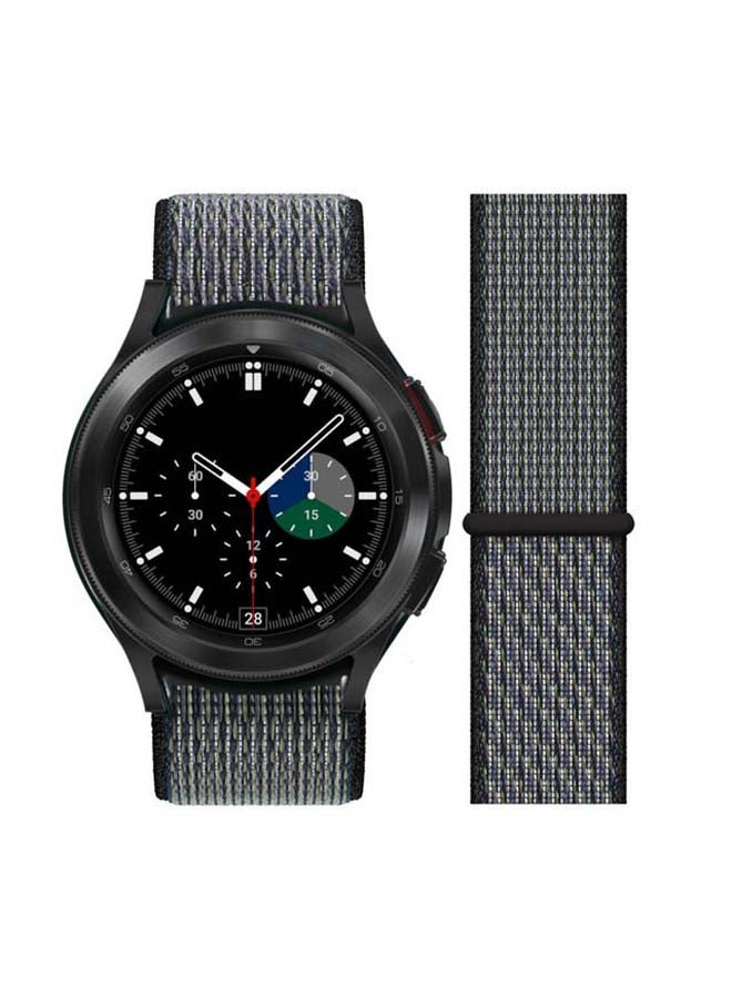 بيرفيي سوار بديل لساعة سامسونج جالاكسي 4. أزرق نيلي ورلد/ أخضر فاقع بلاست - Image 1