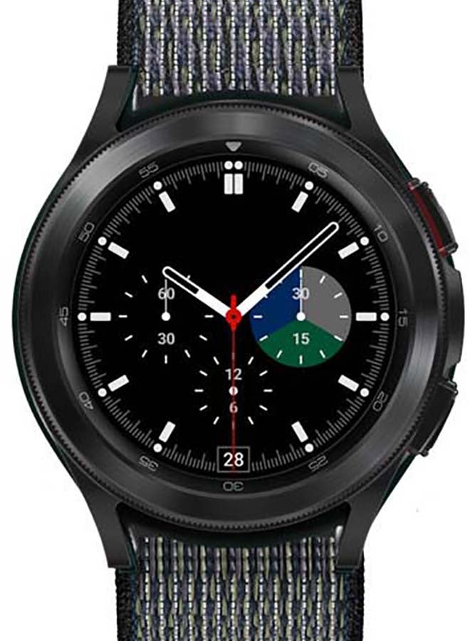 بيرفيي سوار بديل لساعة سامسونج جالاكسي 4. أزرق نيلي ورلد/ أخضر فاقع بلاست - Image 2