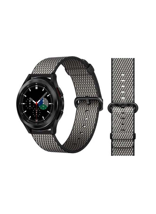 Perfii Replacement Band For Samsung Galaxy Watch4 Black Check - Image 1