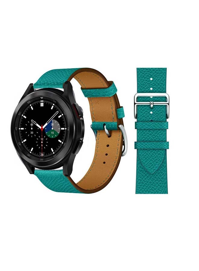 Perfii Genuine Leather Replacement Band for Samsung Galaxy Watch4 42/46mm Multicolour - Image 1