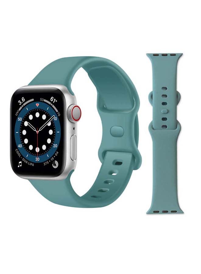 Perfii - Replacement Band For Apple Watch Series 1/2/3/4/5/6/SE 40/38mm Cactus - Image 1