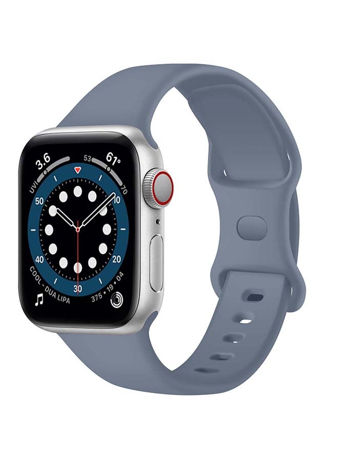 Replacement Band For Apple Watch Series 1/2/3/4/5/6/SE 40/38mm Lavender Grey