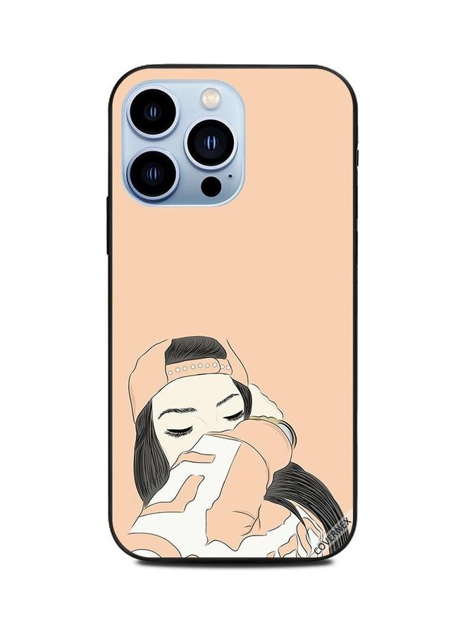 Covernex Girl Printed Protective Case Cover For Apple iPhone 13 Pro Multicolour - Image 1