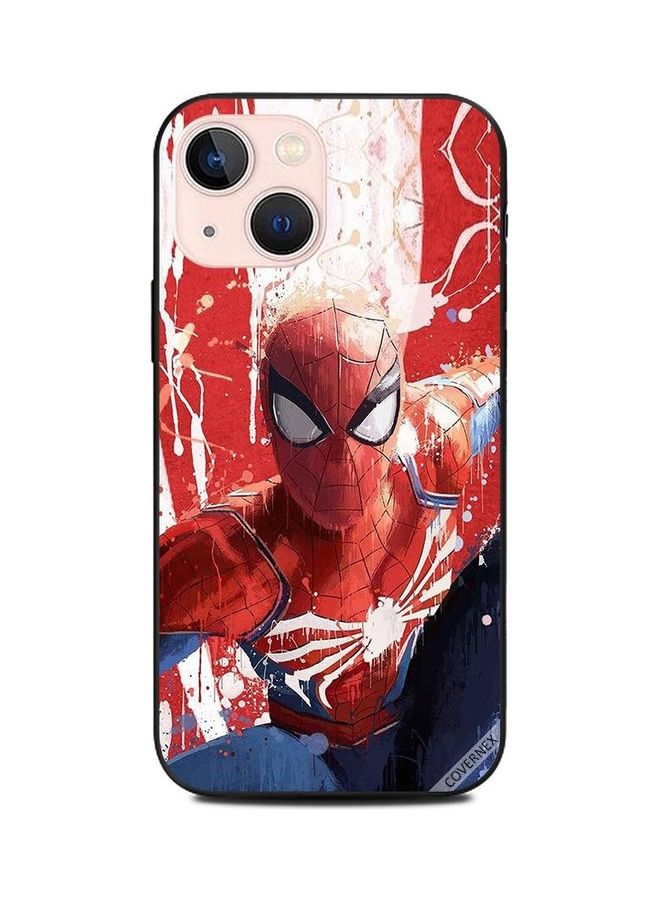 Covernex Spiderman Is Ready To Fly Printed Protective Case Cover For Apple iPhone 13 Mini Multicolour  - Image 1