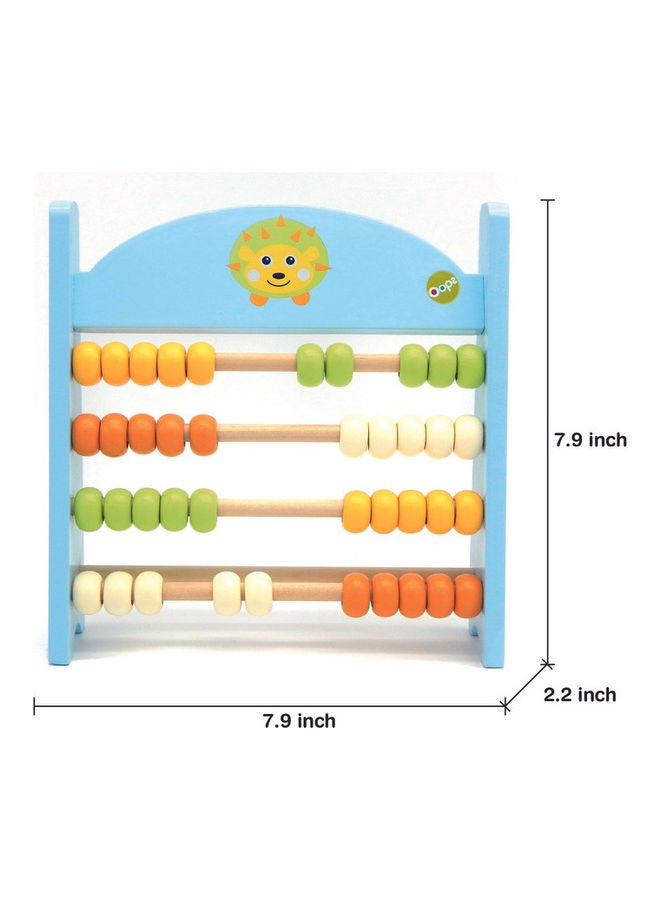 Oops! Count with me Abacus Hedgehog Toy For Kids 20cm - Image 1