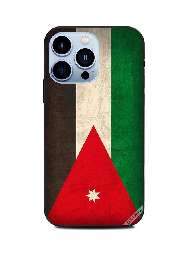Covernex Jordan Flag Printed Protective Case Cover For Apple iPhone 13 Pro Multicolour - Image 1