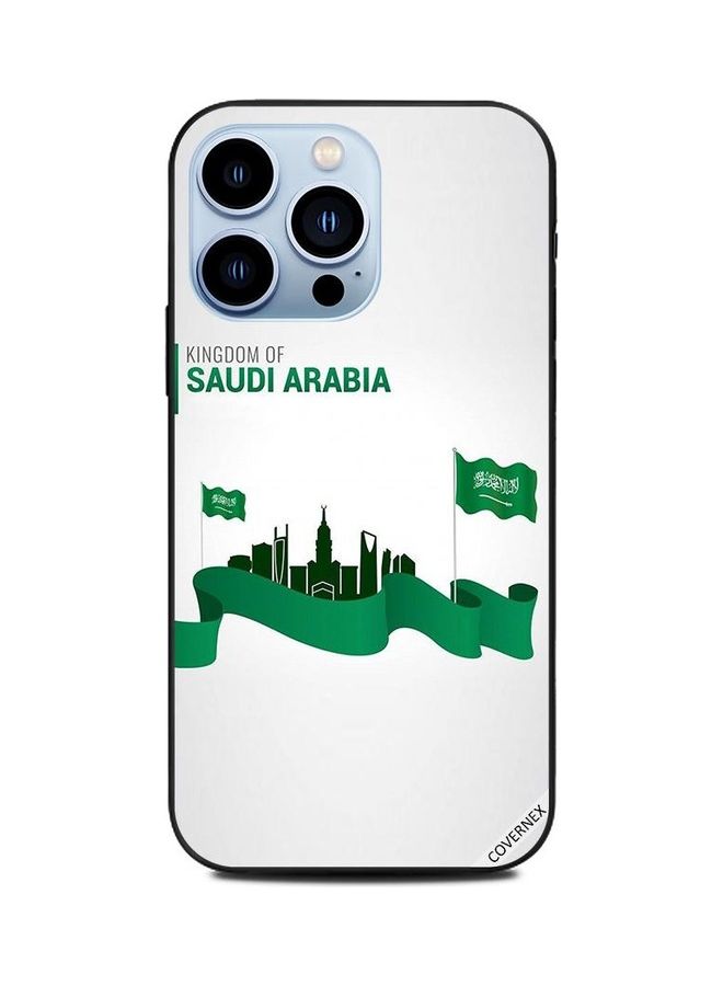 Covernex Kingdom Of Saudi Arabia Art Printed Protective Case Cover For Apple iPhone 13 Pro Multicolour - Image 1