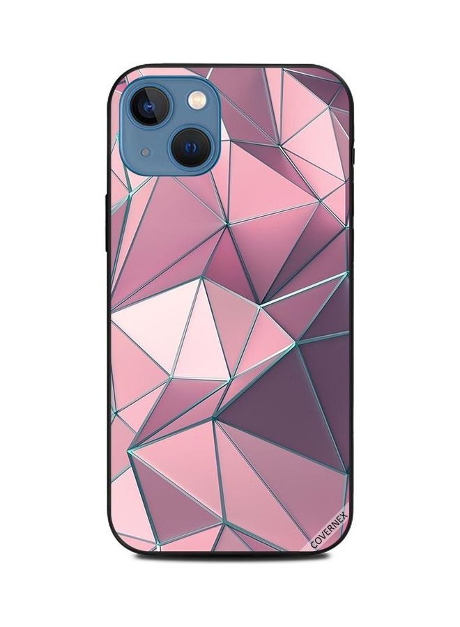كوفرنيكس غطاء حماية واقٍ بطبعة بتصميم هرم لهاتف أبل آيفون 13 متعدد الألوان - Image 1