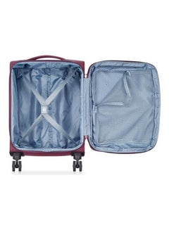 DELSEY Maringa Lightweight Small Cabin Luggage Trolley 55cm 4DW Purple  - Image 2
